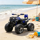 Blue Electric ATV Ride-On Car for Kids Ages 3-5