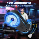 Set of 2 High-Speed 12V RS550 Motor Gearboxes for Power Wheels Kids Ride-On Vehicles