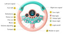Interactive Light and Sound Steering Wheel Toy for Kids