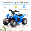 OLAKIDS 6V Electric Ride-On ATV for Toddlers, Battery-Powered 4-Wheeler