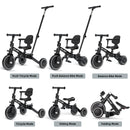 Glaf Black Tricycle for Toddlers Aged 1-3 Years