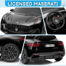 Maserati 12V Electric Ride-On Car for Kids in Black