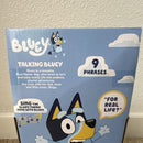 Interactive Bluey Plush Toy with Sound, 9 Phrases, Belly Activation, Ages 3+