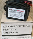 12V Charger/Probe 00801-1778 Gray