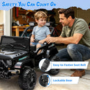 12V Electric Ride-On Truck for Kids with Remote Control and Dual 35W Motors, 3.5MPH Speed