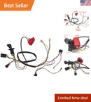 DIY Electric Car Kit for Kids - Complete with Wires, Pedal, and Switch