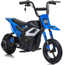 Outfunny 24V Electric Dirt Bike for Kids Aged 6-12 with 250W Power and Rear Suspension
