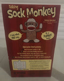 Interactive Sock Monkey Plush Toy with Talking Feature "I Repeat What You Say"