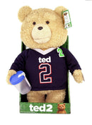 16" Talking Plush Ted from Ted 2 Movie in Jersey Outfit with Sound *Explicit*