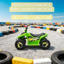 Green Electric Ride-On ATV for Toddlers Aged 18-36 Months