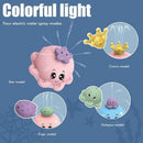 Waterproof Electric Spray Crab Bath Toy for Babies