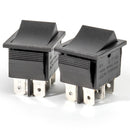 Set of 2 Foot Pedal Switches for Power Wheels - 6 Pin Compatible with 6V, 12V, 24V Ride-On Cars