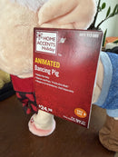 Gemmy Christmas Dancing Pig Plush Toy with Santa Hat - "Pretty Girls Walk" Song