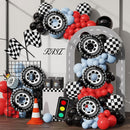 30-Inch Racing Wheel Balloons for Car-Themed Celebrations