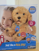 SkyRocket Moji Adorable Interactive Labradoodle Plush Toy!