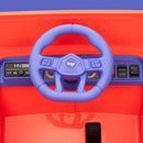 Bluey 12V Electric Ride-On Car with Functional Headlights for Kids 3 and Up