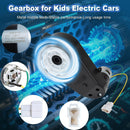Set of 2 High-Speed 12V RS550 Electric Motors with Gearbox for Ride-On Jeep Enhancement