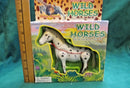 1999 Wild Horses Animal Kingdom Series Flip the Tail Horse in Box