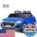 INFANS Audi SQ8 Electric Ride-On Car in Blue for Ages 3+