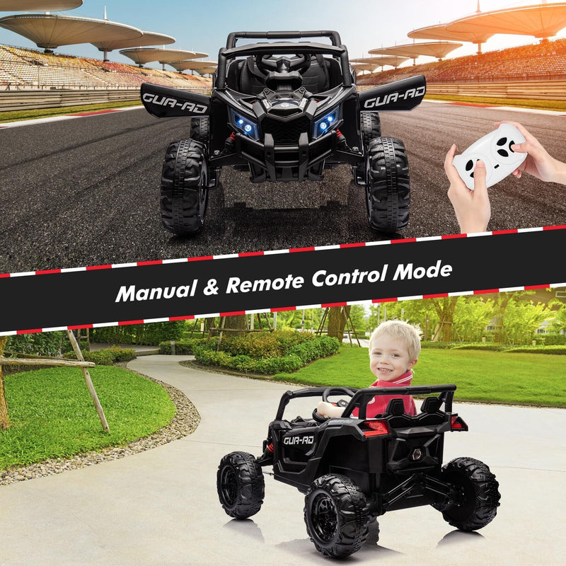 24V Electric 4WD Off-Road Ride-On UTV Quad Car for Kids