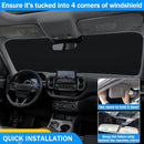 Tailored Windshield Sunshade for 2021-2026 Ford Bronco Sport