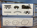 Lucky Doug Deluxe Battery-Operated Steam Train Set for Kids 3 and Up