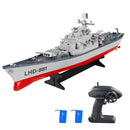 GoolRC 1:390 Remote Control Military Battleship with 2.4GHz Technology and Dual Battery System