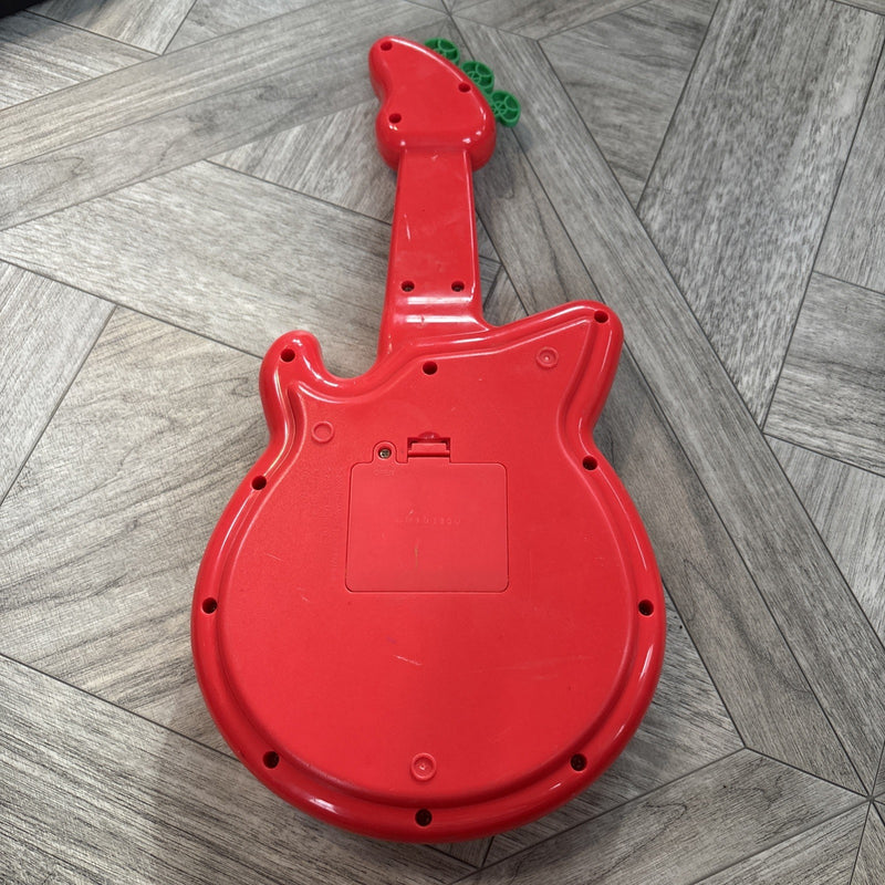 Play-Along Musical Guitar Toy with Touring Party Songs 2003 Red Spin Master