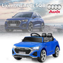 INFANS Audi SQ8 Electric Ride-On Car in Blue for Ages 3+