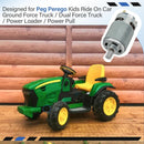 12V Gearbox Motor for Kids Electric Ride-On Vehicles, Compatible with Polaris RZR and Gato