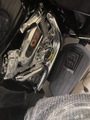 Tamco 12V Black Electric Ride-On Motorcycle for Kids with Dual Seats and Three Wheels