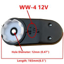 12V390 Gearbox Motor for Electric Ride-On Toy Cars (2-Pack)