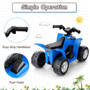 Toddler Electric 4-Wheel ATV Ride-On, 6V Battery Powered Vehicle