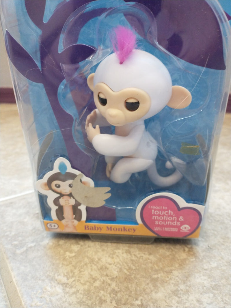 Interactive Fingerlings Baby Monkey Toy with Responsive Features