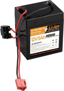 12V 5Ah Lithium-Ion Battery for Children's Ride-On Electric Car