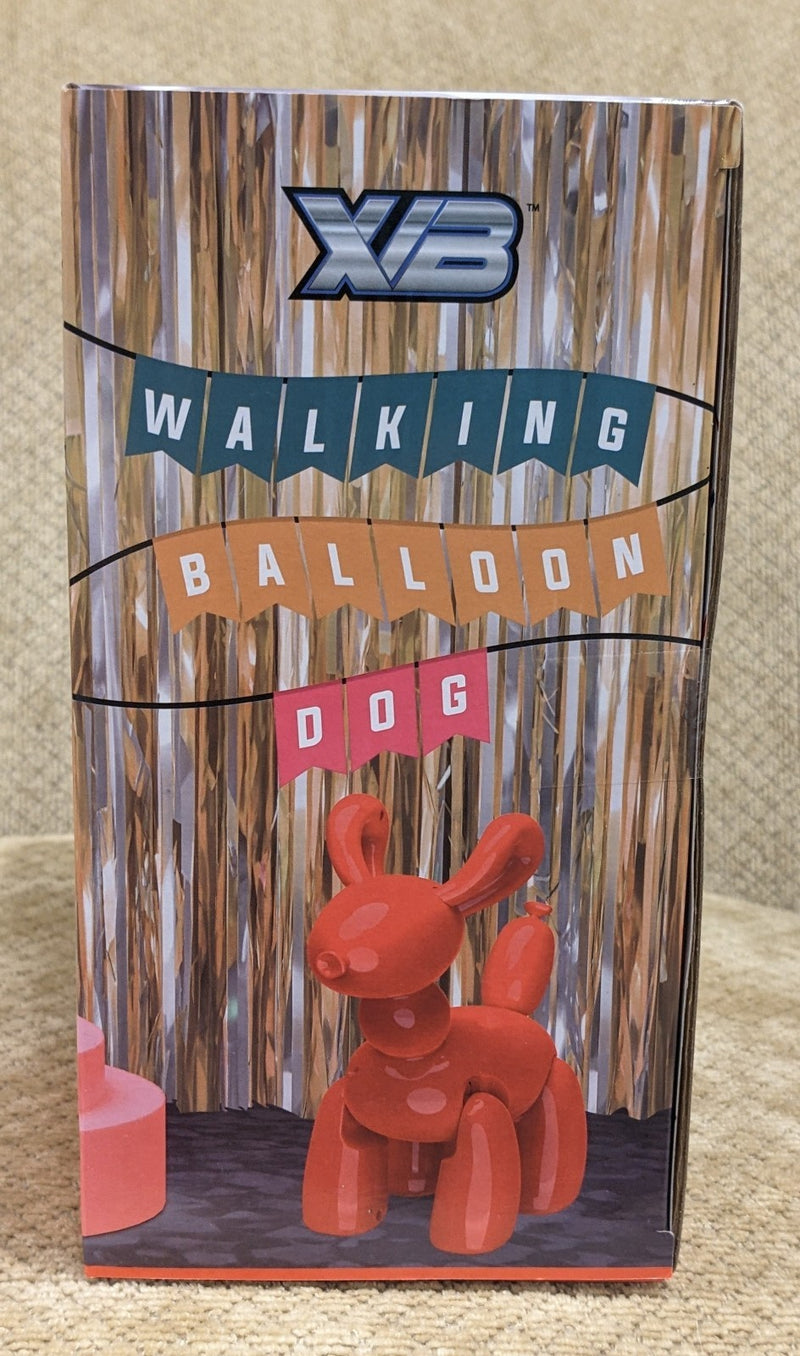 Red Walking Balloon Dog Toy for Active Play