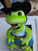 Gemmy Frogz Country Singing Dancing Frog Performs "Save a Horse Ride a Cowboy"