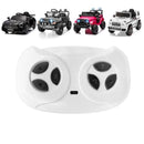 2.4GHz Bluetooth Remote Control Ride-On Car for Kids in White