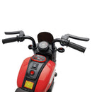 🏍️Electric 3 Wheel Ride On Motorcycle for Kids - 6V Dual Drive Toy in Red