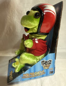Gemmy Frogz Helmet Singing Toy Racer with Animated Rapping Action