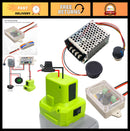 18V Lithium Battery Adapter Kit for Ride-On Cars and Electric Toys
