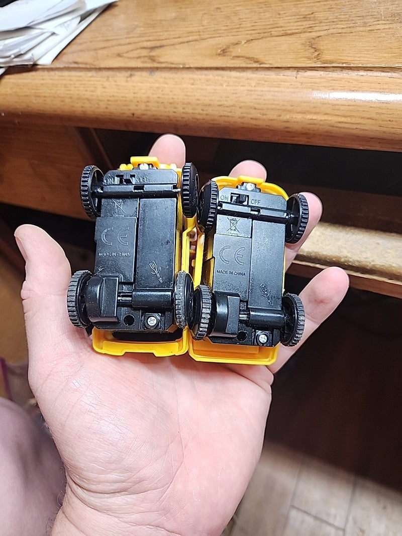 Yellow Battery-Powered Truck and SUV Toy Set of 2, Tested