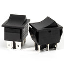 Set of 2 Foot Pedal Switches with 6 Pins for 6V, 12V, and 24V Ride-On Toy Cars
