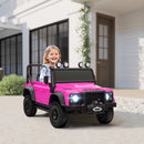 Pink Licensed Land Rover Off-Road Electric Ride-On Car for Kids