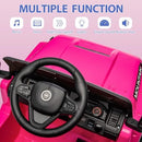 12V Electric Ride-On Truck for Kids with Parental Remote Control and Dual 35W Motors, Pink