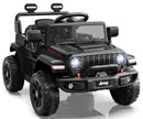 12V Kids Electric Jeep with Remote Control, Bluetooth, and LED Lighting