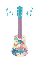 Lexibook Disney Stitch Children's First Guitar, 6 Nylon Strings, 53 cm / 2 in 1