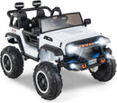 24V Electric Jeep Truck for Kids - Switchable 2WD/4WD 2-Seater Ride-On Vehicle