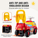 Chic Musical Ride-On Vehicle for Toddlers 19+ with Hidden Storage Compartment