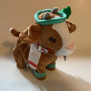 Gemmy Animated Screaming Yoga Goat - 10" Dancing & Singing Jingle Bells